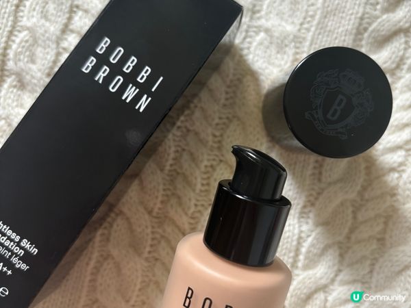 最近物色到Bobbi Brown最新推出的粉底液，質感非常透...