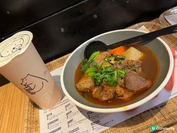 百芳池上-可遇不可求牛肉麵😆