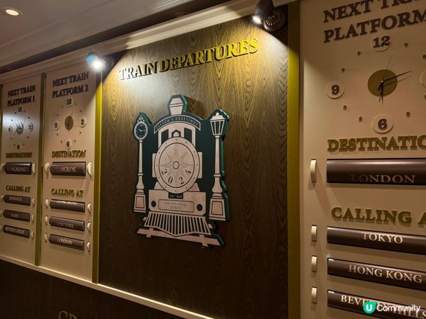 半島酒店聖誕限定🎅🏻復古華麗｢半島節日列車｣🚂 勁多打卡位🤩