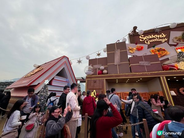 海港城聖誕🎄巨型木屋，童話世界等你！🤩