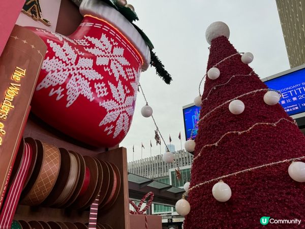 海港城聖誕🎄巨型木屋，童話世界等你！🤩