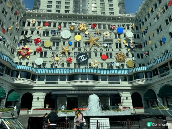 尖沙咀半島酒店聖誕裝飾🧡🧡