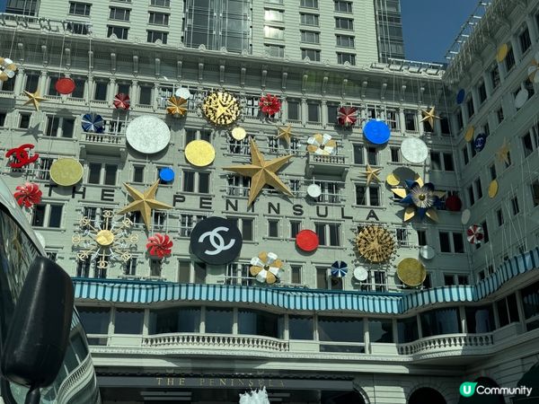 尖沙咀半島酒店聖誕裝飾🧡🧡