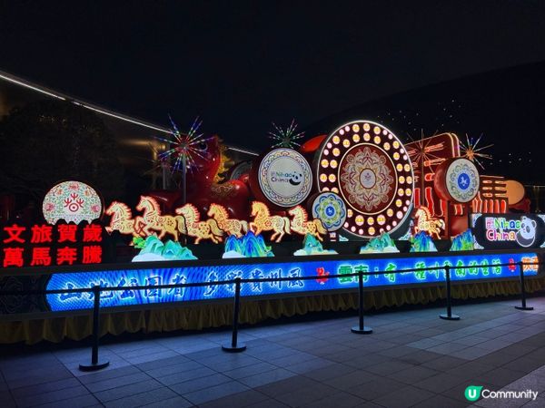 新年一定要去看花車