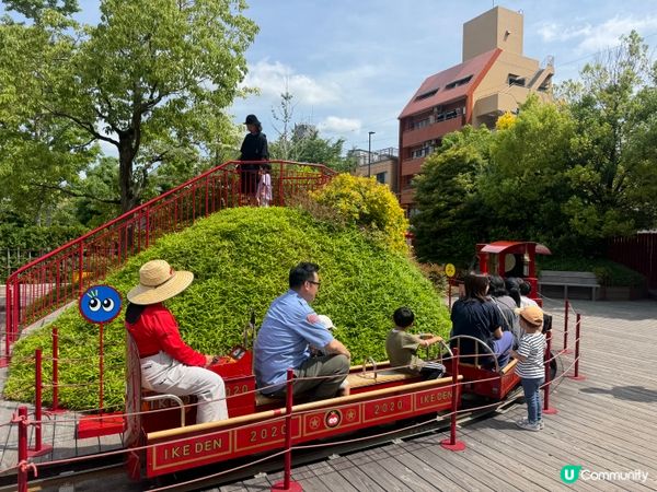 東京親子旅行🧳可以免費坐火車遊園、玩沙😍
