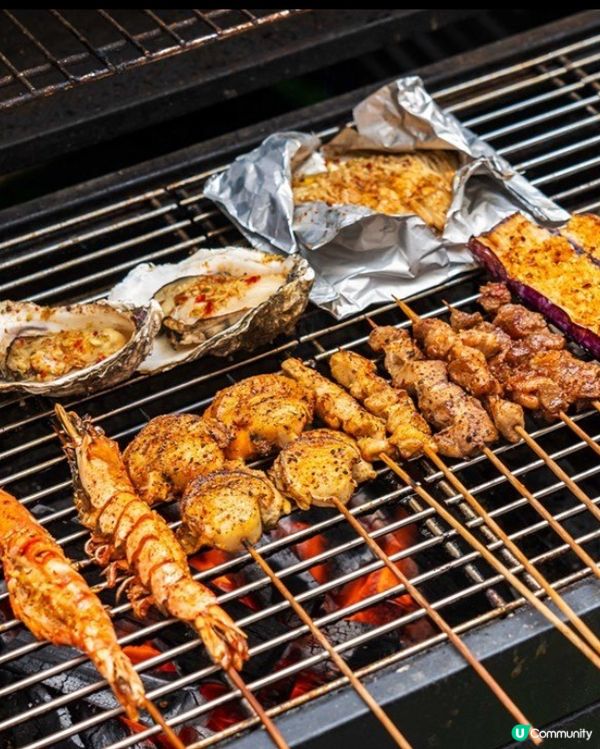 炭燒串燒酒吧，直播球賽，奧運