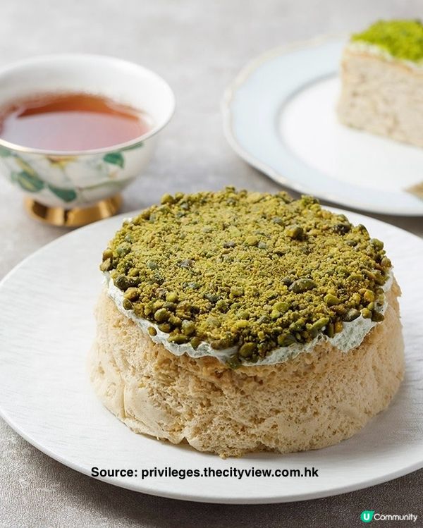 $100有找❣️開心果芝士蛋糕約1磅重｜城景國際酒店優惠