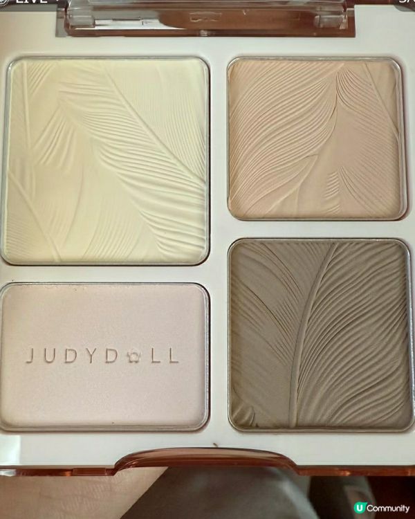 Judydoll橘朵高光修容綜合盤