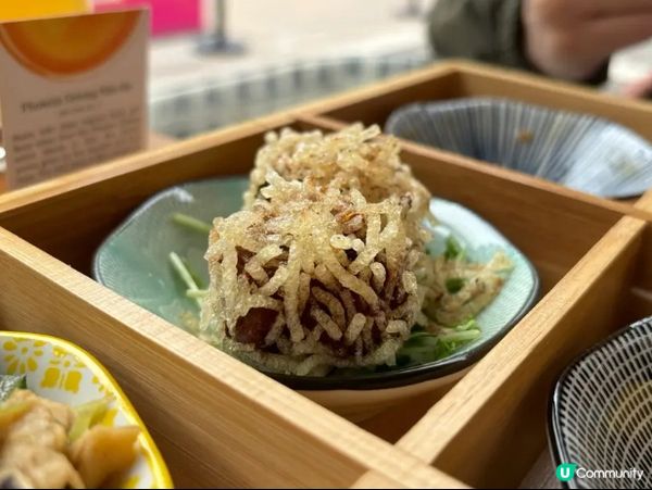 係某平台買左voucher去試樂茶軒既素食tea set