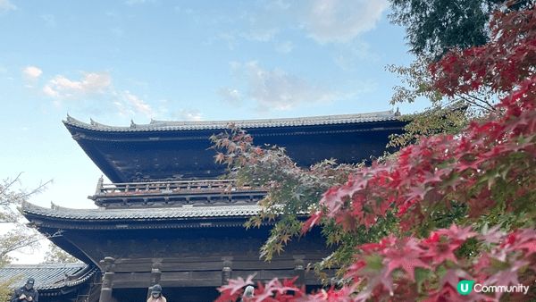 永觀堂的楓葉季真係好靚，每到秋天，樹葉變成深紅、橙色，彷彿大...