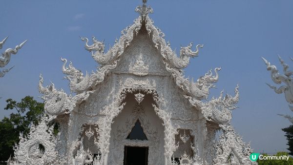 泰國清邁白廟，長頸族，文青cafe