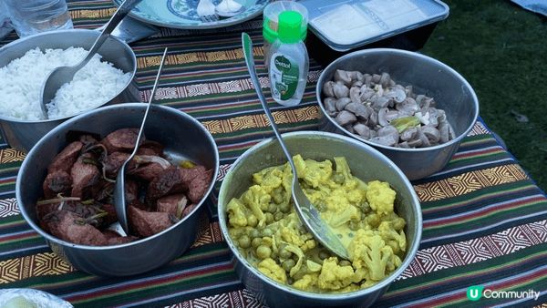 不丹虎穴寺不丹本土種植的紅米飯不丹新鮮有機蔬菜不丹清新的空氣...