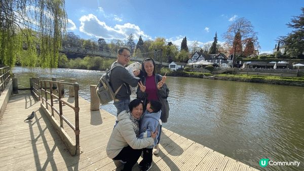 帶著🐷🐷去旅行～在英國無懼寒冷，享受親子時光，去到邊，影到邊...