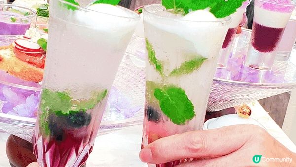 表參道店人氣季節紫藤花下午茶
