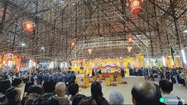 錦田鄉酬恩建醮，十年一次，自清代康熙年起已有340年歷史，當...