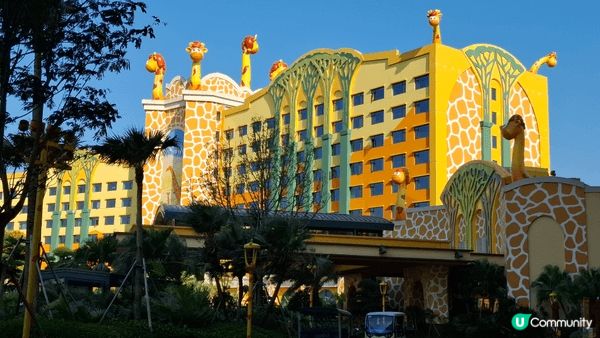 這兩張相片展現了長頸鹿的奇妙世界：一張是充滿童趣的長頸鹿主題...