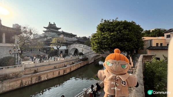 聖誕假期間去了廣州玩，去了永慶坊，坐上船遊珠江欣賞廣州塔！