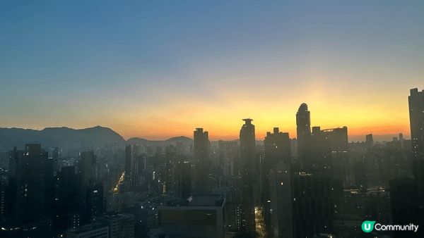美麗而夢幻的晨晞美景，是一直夢未以求的美好景象！