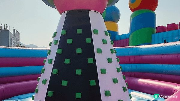 西九文化區，大型吹氣彈床樂園，The Big Bounce，...