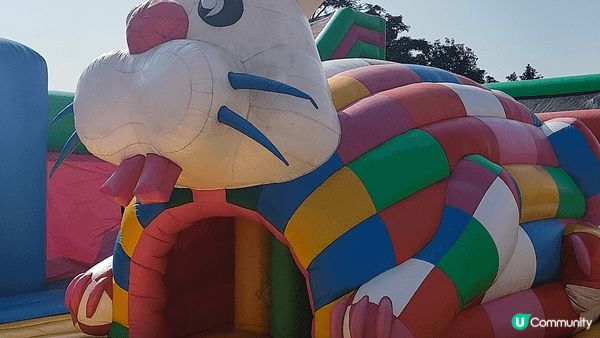 西九文化區，大型吹氣彈床樂園，The Big Bounce，...