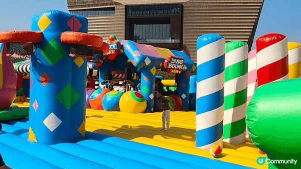 西九文化區，大型吹氣彈床樂園，The Big Bounce，...