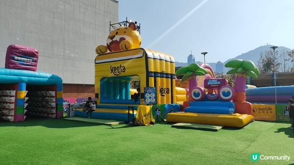 西九文化區，大型吹氣彈床樂園，The Big Bounce，...