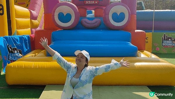 西九文化區，大型吹氣彈床樂園，The Big Bounce，...