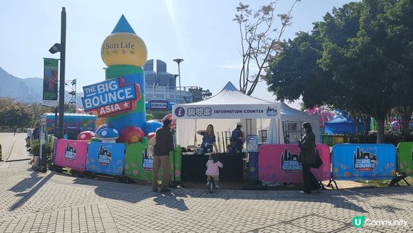 西九文化區，大型吹氣彈床樂園，The Big Bounce，...
