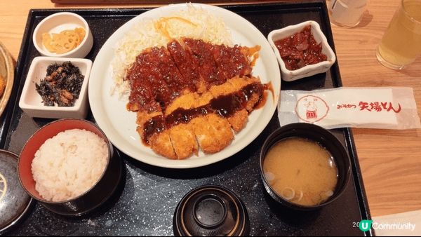 美味 雙汁 日本 吉列豬扒飯， 名古屋名物