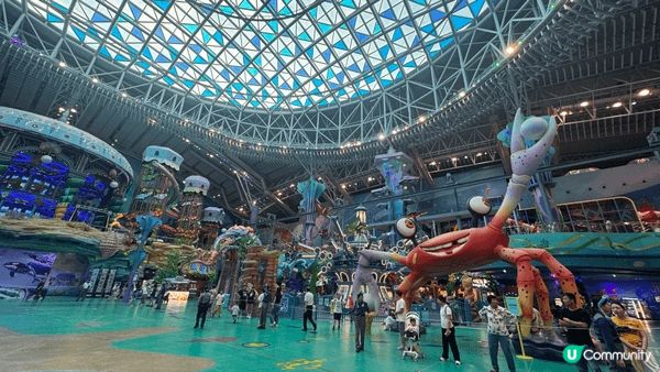 珠海長隆飛船樂園，上面係酒店下面係樂園，完全唔洗離開同一個地...
