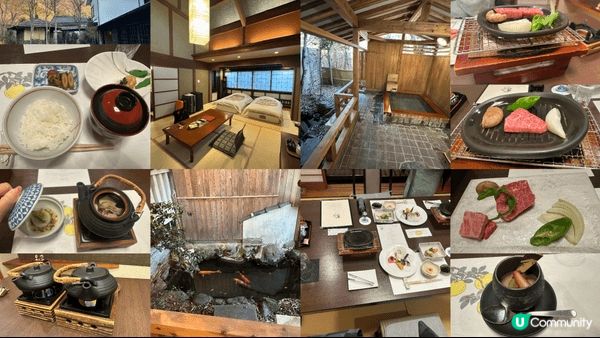 日本福岡由布院，很多特式小店及美食，我們選了私人風呂小屋，安...