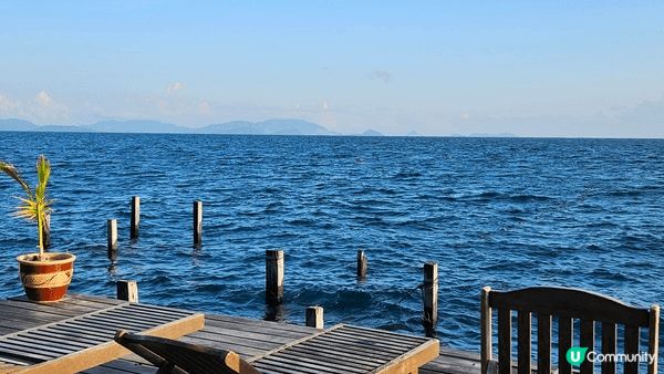 沙巴先去潛水再睇日落，先落海睇清澈海水同珊瑚，仲有成群熱帶魚...