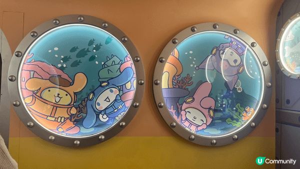 上年12月海洋公園Sanrio佈置很好驚喜，好多處地方都有靚...