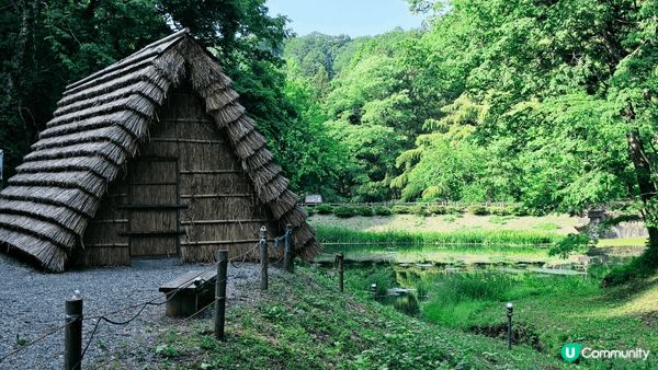 金澤市湯涌溫泉的冰室小屋！係以前啲人用嚟keep住冰凍嘅水！...