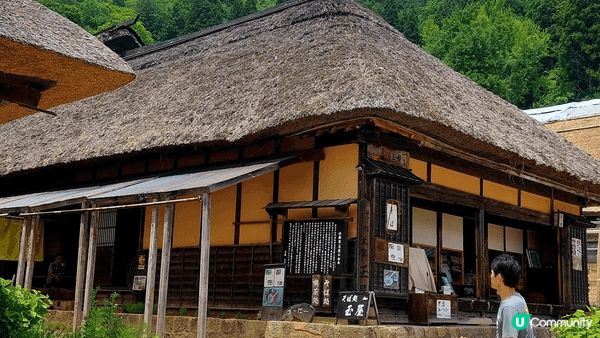 日本会津若松的大內宿，人生日本必去的景點之一。昭和時期的茅草...