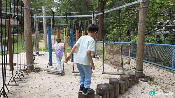 5月份與小朋友去了曹公潭戶外康樂中心日營，室內與室外遊樂設施...