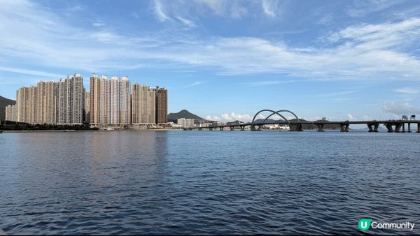 將軍澳海濱緩步徑，將軍澳好去處，無論日夜都不同景色