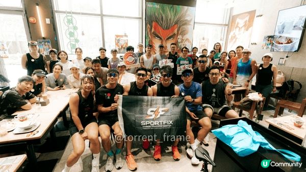 夏日最喜歡就係一班人一齊做運動，同跑馬拉松