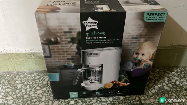 輔食機，可以快速地整好輔食給寶寶
