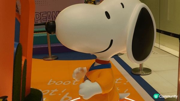 尖沙咀the one有snoopy 運動會，有好多場景可以去...