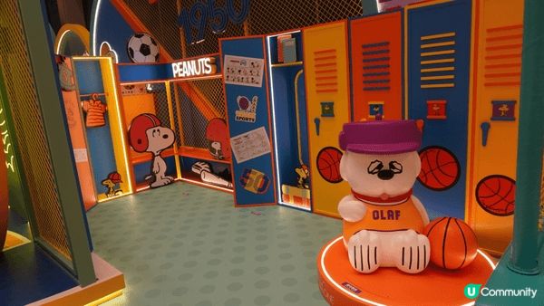 尖沙咀the one有snoopy 運動會，有好多場景可以去...