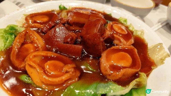 稻香酒樓,晚飯有十分好好味菜式有鮑魚等等。