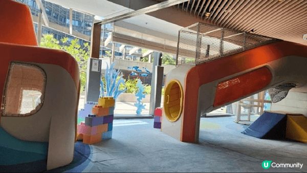 海洋公園萬豪酒店親子設施好吸引，小朋友滑梯可放電、周圍跑得盡...