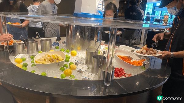 香港海洋公園萬豪酒店海灣餐廳自助午餐 Hong Kong O...