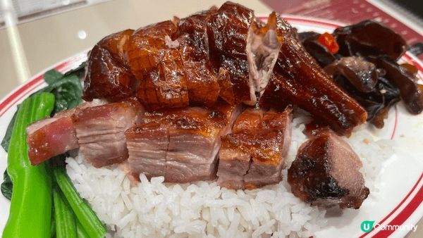 鏞記海南雞飯，啲雞又嫩又滑雞味十足。