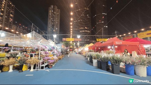 過年前梗係要行花市， 推薦位於葵芳喺新都會廣場對面嘅花市， ...