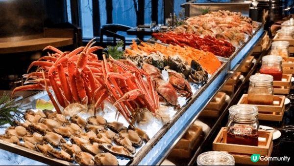 在港島香格里拉酒店 Café TOO 的自助餐體驗，通常可以...