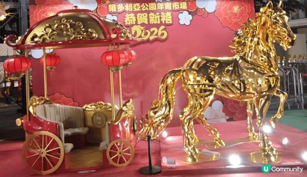在年廿九逛了維園年宵市場，濕貨區的人群較少，走得輕鬆些，有很...