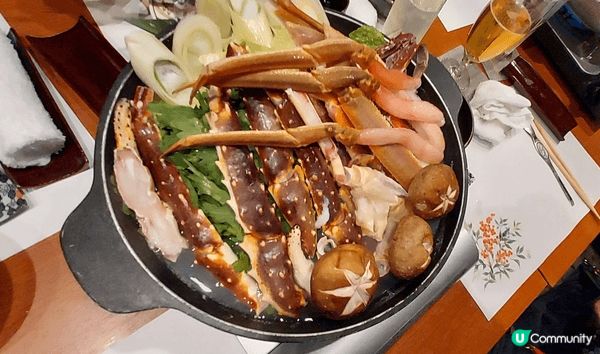 日本東京美食，鰻魚飯有兩食， 鹽燒加傳統， 海鮮蟹鍋，蟹肉非...