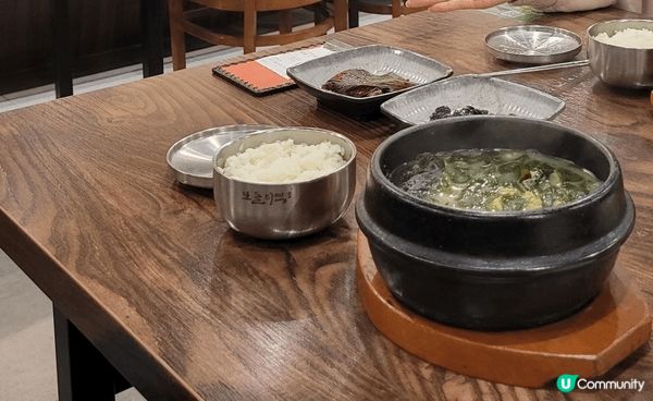 韓國海帶湯鮑魚湯十分美味，新鮮充料，冬天恩物，每次前往必要品...
